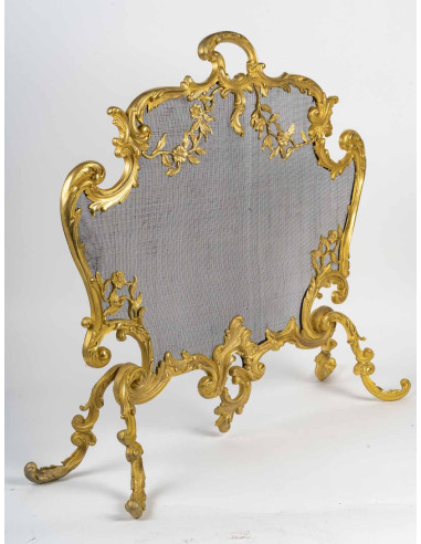 Gran pantalla de ormolu en estilo...