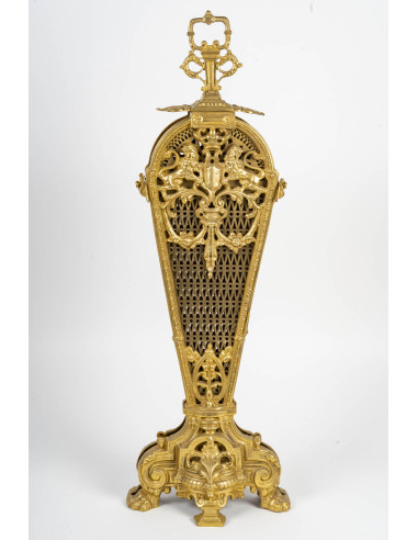 Gran pantalla de ormolu en forma de...