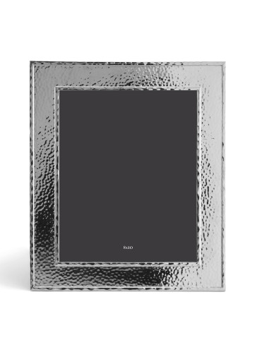 Contemporary photo frame in hammered...