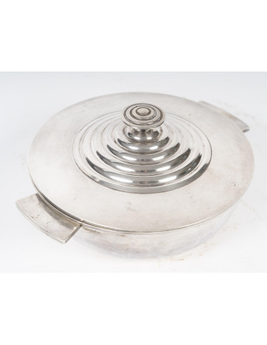 克里斯托弗（Christofle）的镀银盖碗，1940-1950 年。
