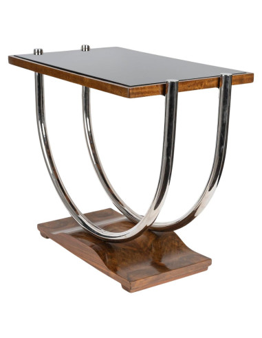 Mesa de pedestal Art Déco e...