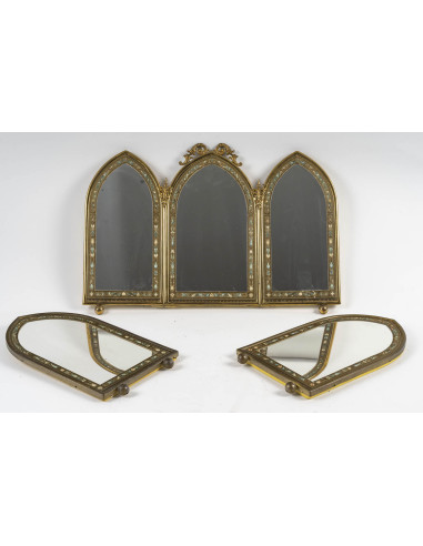 Set di specchi, trittico di specchi e...