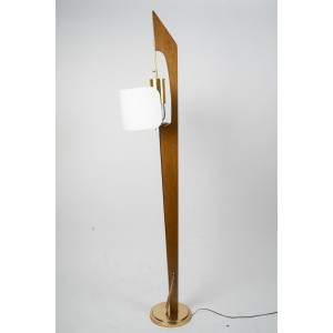 Lampa podłogowa z lat 70. w...