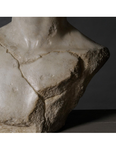 Sculptuur die een buste van keizer...