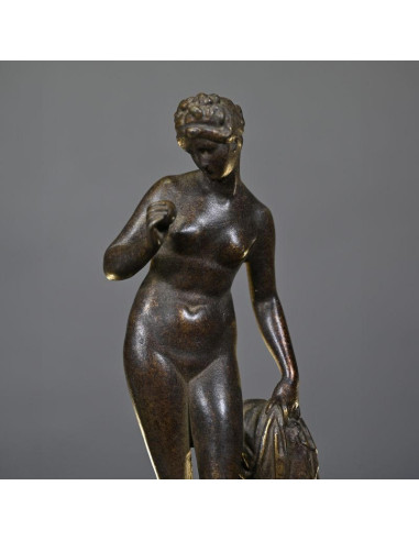 Sculpture representing a statue of...
