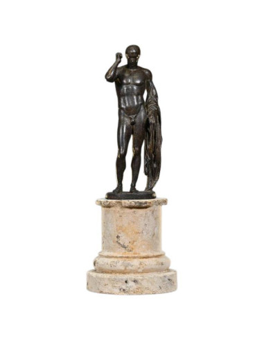 Sculpture representing a statue of...