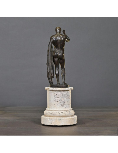 Sculpture representing a statue of...