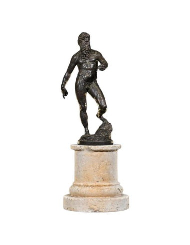 Sculpture representing a statue of...
