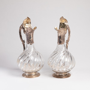 A pair of silver and... 2