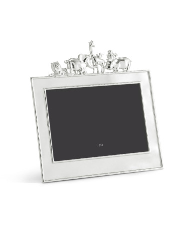 Medium-sized silver-plated and...
