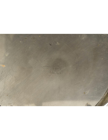 镀银金属桌镜，新艺术风格，1900 年。