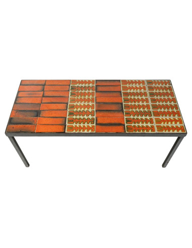 茶几，罗杰-卡普隆（Roger Capron）作品，20 世纪 70...