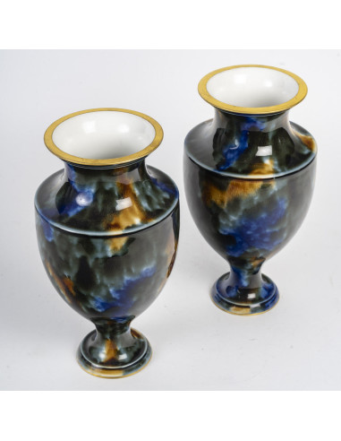 Par de jarras de porcelana de Sèvres,...