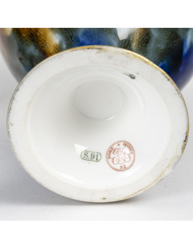 Par de jarras de porcelana de Sèvres,...
