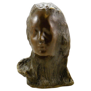 Scultura di busto femminile...