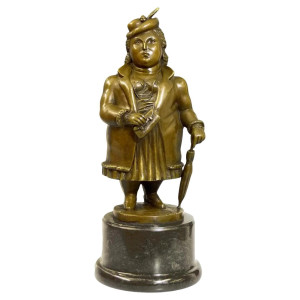 Escultura en bronce...