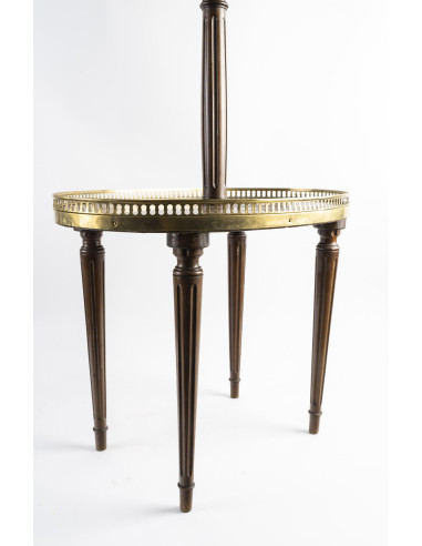 Mesa de pedestal e extremidade de...