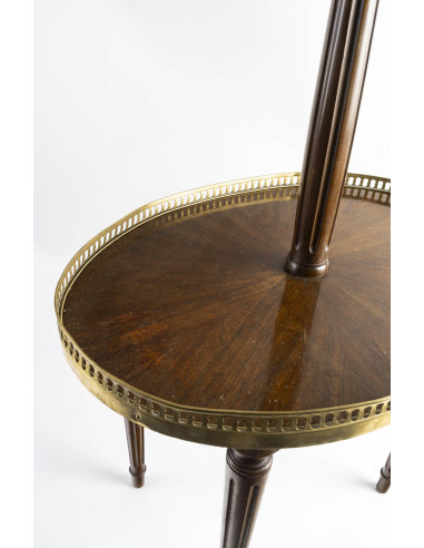 Mesa de pedestal e extremidade de...