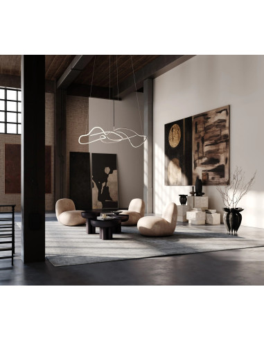 Burnt black coffee table, Crown sofa...