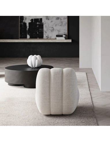 Model big coffee table in coffee...
