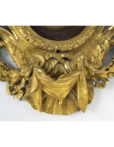 镀金青铜水银相框，18 世纪。