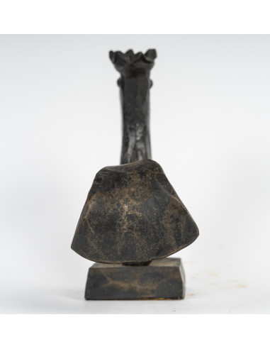 烛台，锻铁锤打公鸡，1940 年，20 世纪