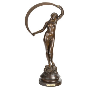 Escultura de bronce...
