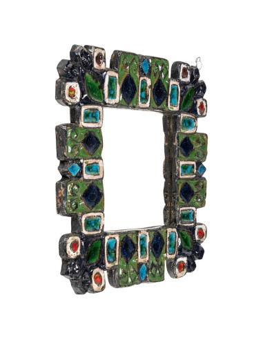 Wall mirror by Roland Zobel, circa...