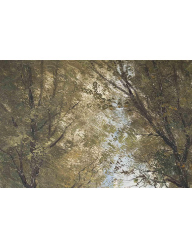布面油画，一对，19 世纪，拿破仑三世时期。