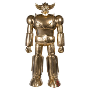 Scultura Goldorak in resina...