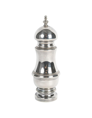 Silver-plated pepper pot, Napoleon...