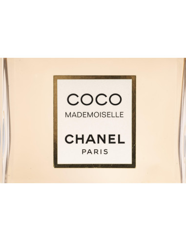 Grote glazen parfumfles, Coco...