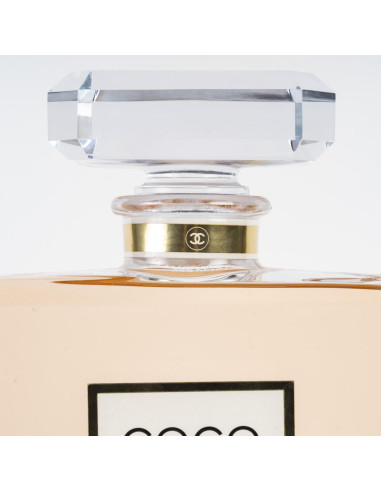Grote glazen parfumfles, Coco...