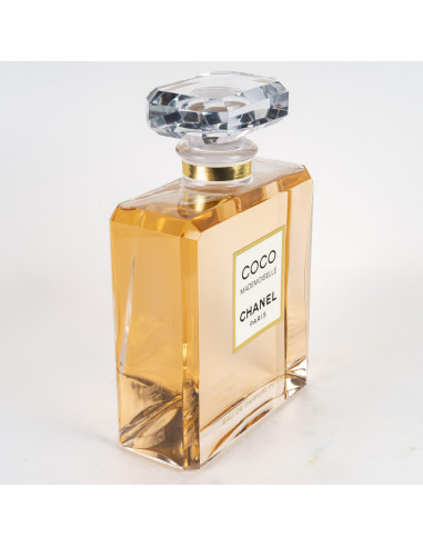 Grote glazen parfumfles, Coco...