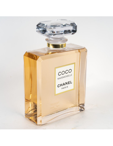 大型玻璃香水萃取瓶，Coco Mademoiselle，香奈儿，20 世纪。