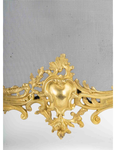 Biombo de ormolu estilo Luís XVI.