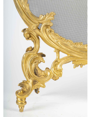 Biombo de ormolu estilo Luís XVI.