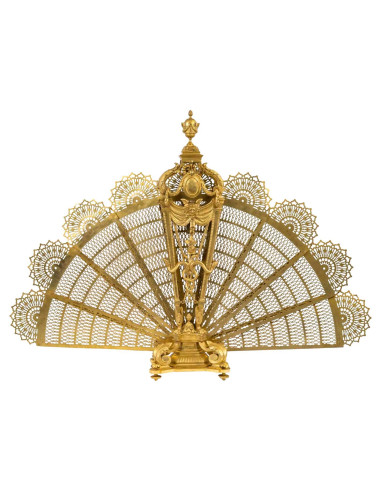 Gran pantalla de ormolu de la época...