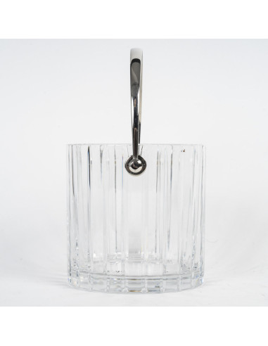 Seau à glace en cristal de Baccarat,...