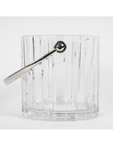 Seau à glace en cristal de Baccarat,...