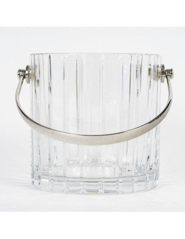 Seau à glace en cristal de Baccarat,...