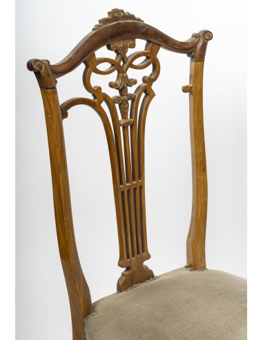 Paire de chaises anglaises à...
