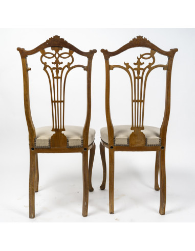 Paire de chaises anglaises à...
