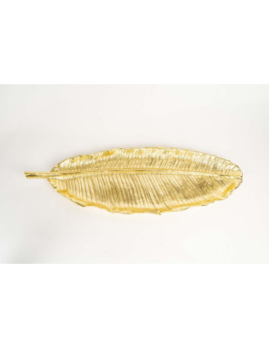 Large gilded metal bowl, contemporary...
