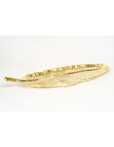 Large gilded metal bowl, contemporary...