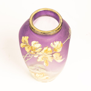 Vaso in vetro smaltato e... 2