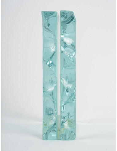 玻璃相框，已签名，艺术家作品，20 世纪。