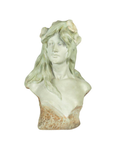 Art Nouveau terracotta sculptures, 1900.