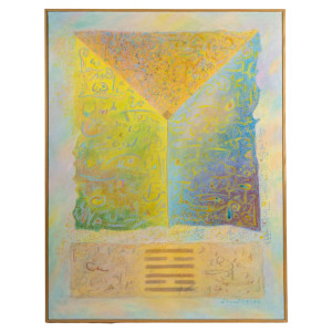 Painting, oil on canvas, by...