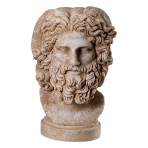 Escultura, busto de Zeus en... 2